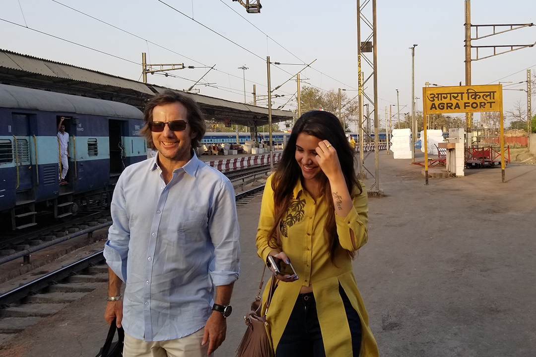 On Location - Agra Fort Station, Agra, India