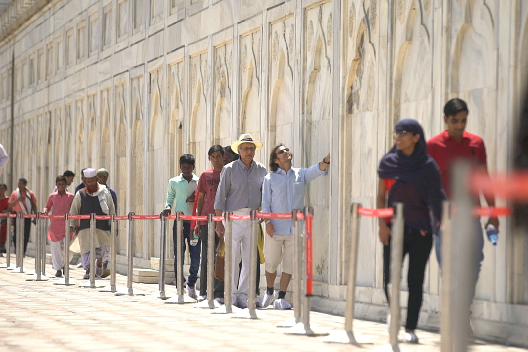 On Location - Taj Mahal, Agra, India